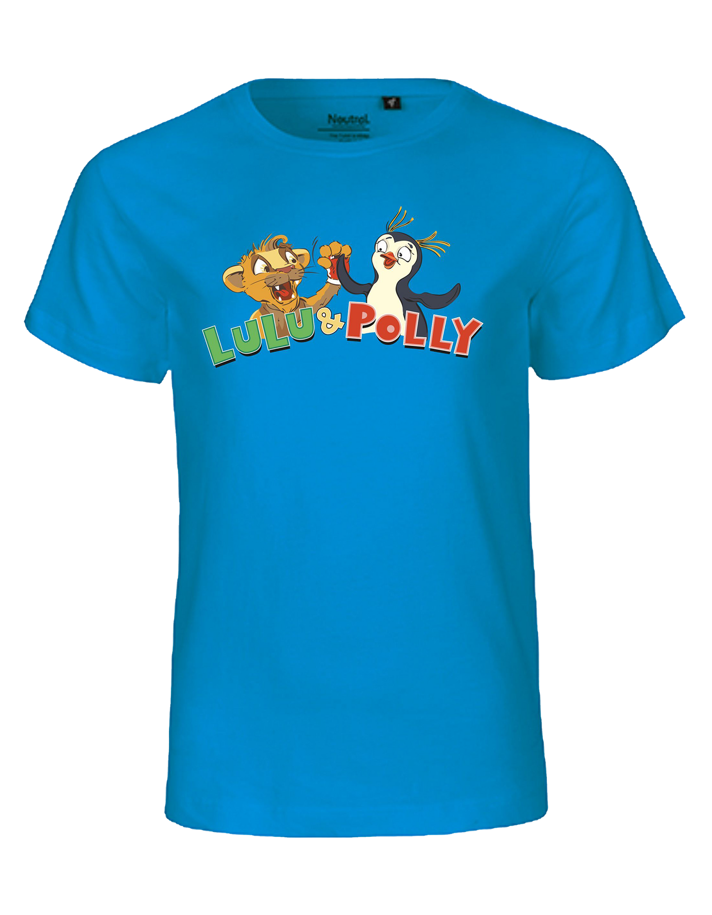 Lulu & Polly Logo T-Shirt (blau)