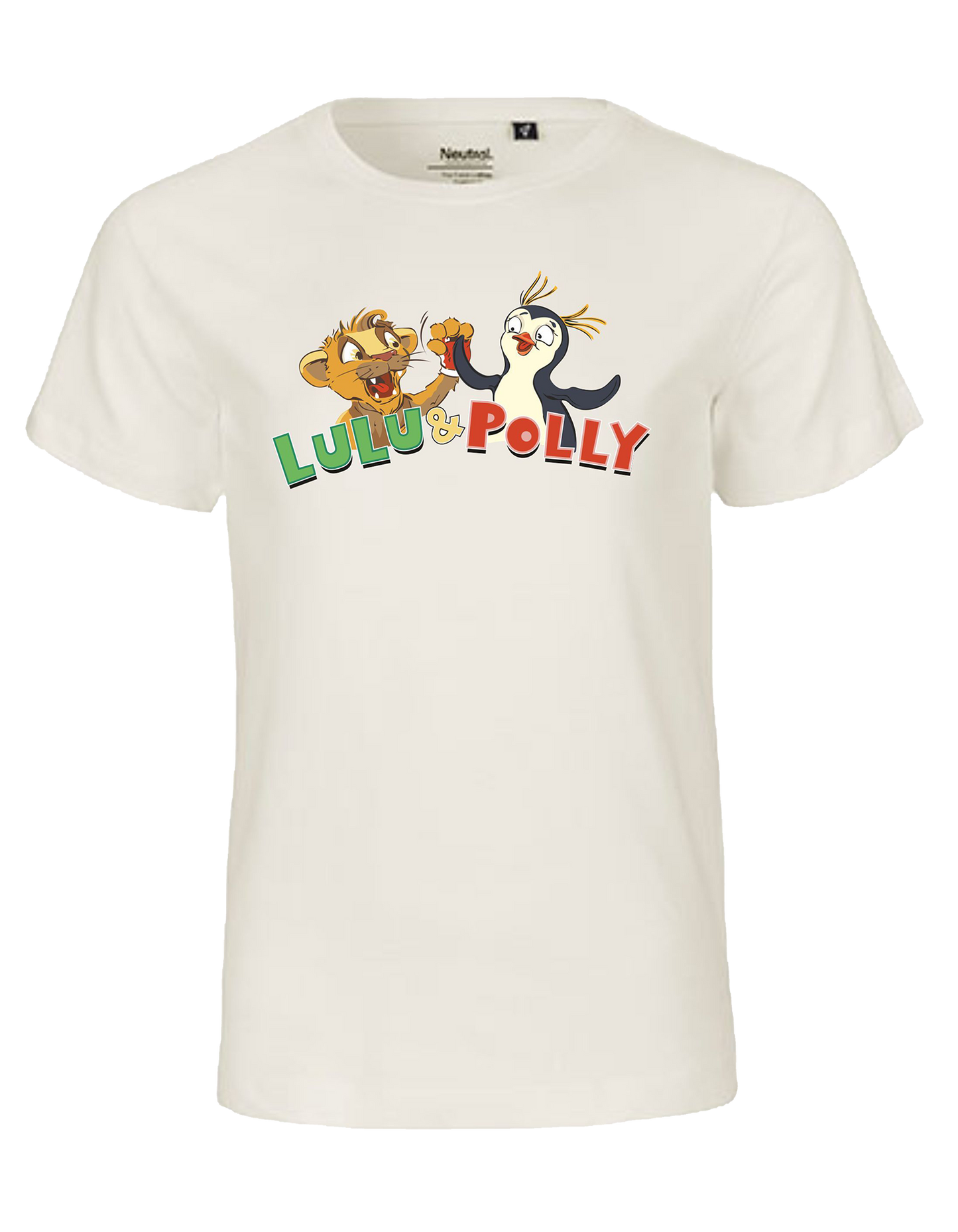 Lulu & Polly Logo T-Shirt (naturweiß)
